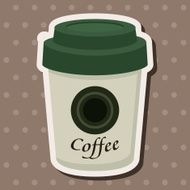 takeaway coffee theme elements N6