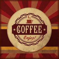 Vintage Coffee Label N20