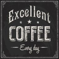 Vintage Coffee Label N21