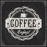 Vintage Coffee Label N22