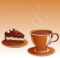 Cup and cake