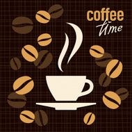 coffee vector illustration N2