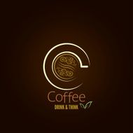 coffee cup concept menu design