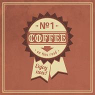 Vintage Coffee Label N23