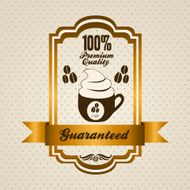Coffee Icons and labels N2