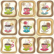 colorful cups N3