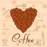 coffee beans art
