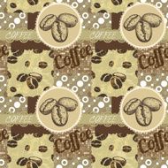 Vector seamless tiling patterns - coffee N2