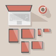 Corporate identity mock-up