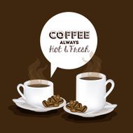 Coffee design vector illustration N6