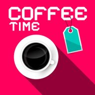 Coffee Time Vector Illustration N3