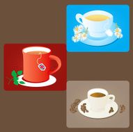 Hot drinks - Chamomille coffee and tea