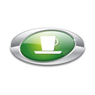 Mug Sign Green Vector Icon Button N3