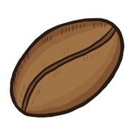 brown coffee bean