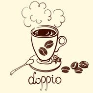 cup of coffee doppio N2
