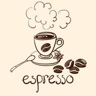 cup of coffee espresso N2