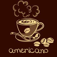 cup of coffee americano