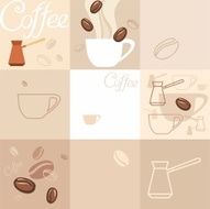 Background of coffee
