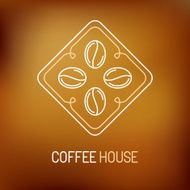 Vector coffee logo and icon