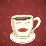 Cute Coffee Cup N3