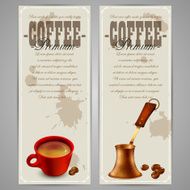 Set of Coffee Labels N8