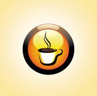 Coffee Cup Button