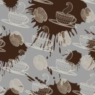 Coffee Seamless Pattern N22