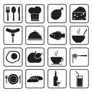 Food Icons set N8