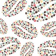 vector coffee background N6