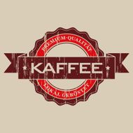 Vintage Caf&eacute; Label (German) N3