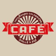 Vintage Caf&eacute; Label (French) N3