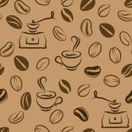 Coffee Seamless Pattern N25