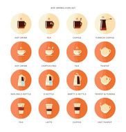 Hot Drinks icon set N2