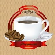 label of coffee