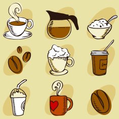 Coffee Elements (vector)