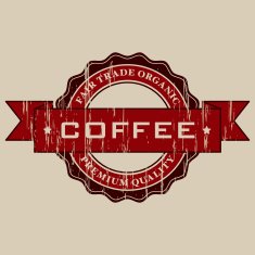 Vintage Coffee Label N9