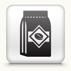 Coffee Bean Logo on Bag
