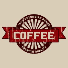 Vintage Coffee Label N11