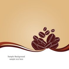 Coffee beans background N2