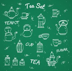 Chalk tea collection