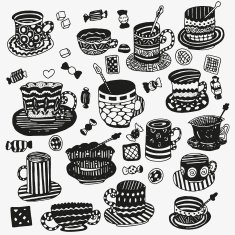 set of cups and mugs N2