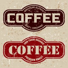 Vintage Coffee Label N16