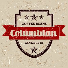 Vintage Coffee Label N17
