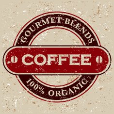 Vintage Coffee Label N18