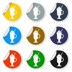 coffee cup icon vector illustration N14