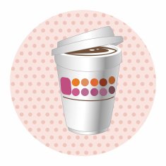 takeaway coffee theme elements vector eps N3