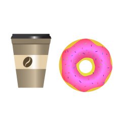 Coffee and Donut N3