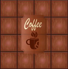 Vector banner with coffee N2