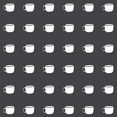 coffe cup wallpaper great for any use Vector EPS10
