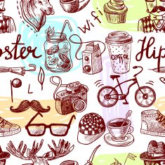 Hipster seamless